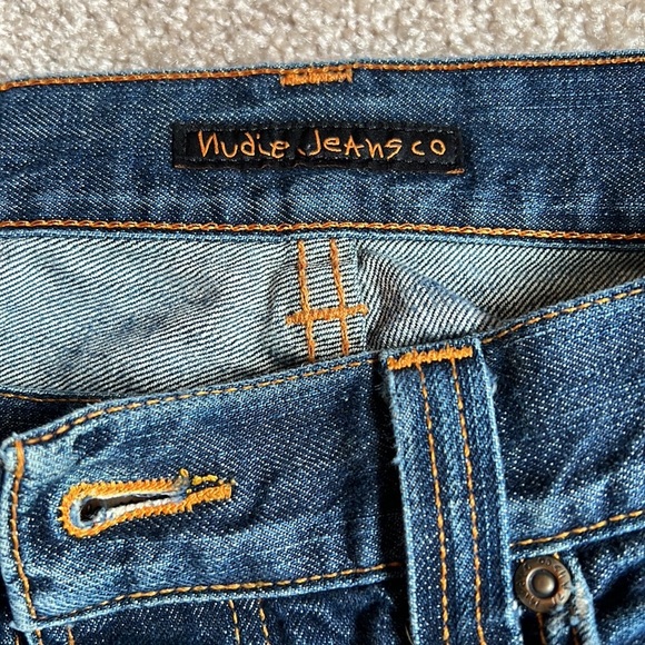Nudie Buttonfly Easy Emil Jeans size 32/34 - Picture 8 of 13